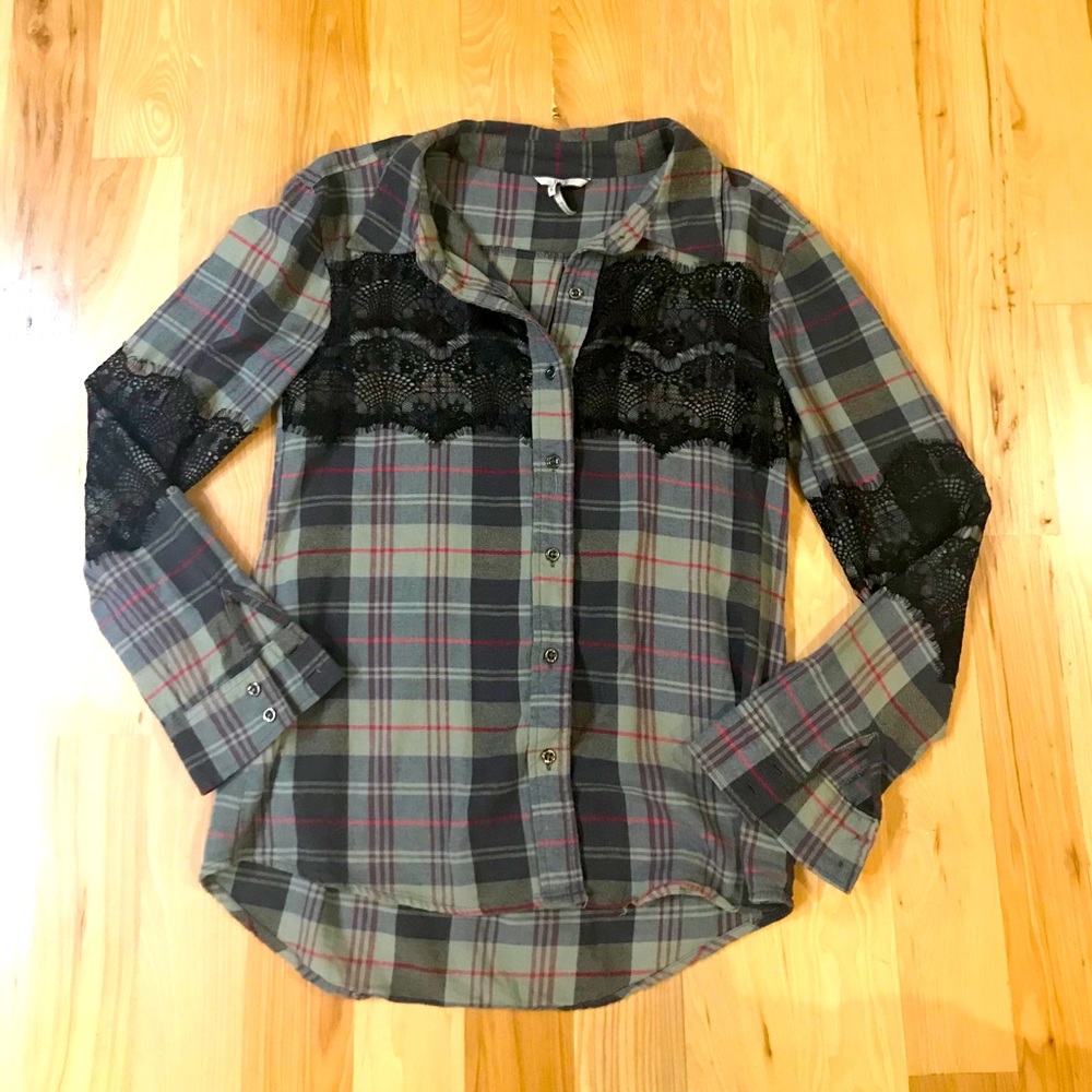 Bke Flannel Button Up - image 1